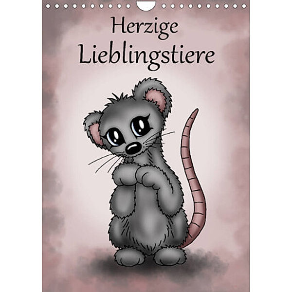 Herzige Lieblingstiere (Wandkalender 2022 DIN A4 hoch), Pezi Creation / Petra Haberhauer
