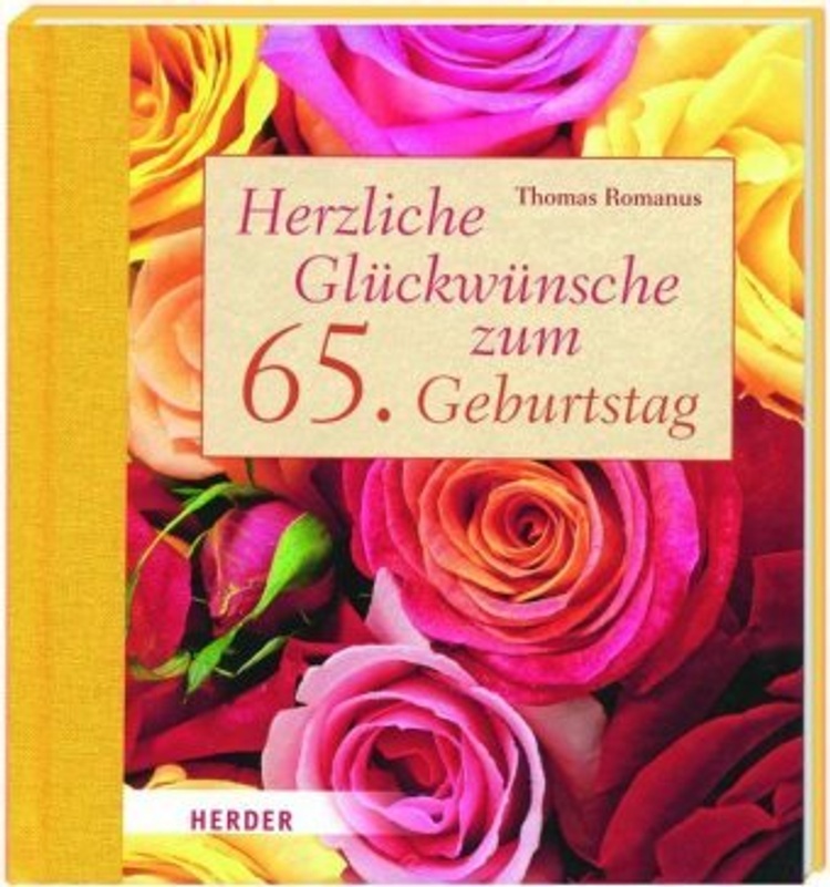 Herzliche Gluckwunsche Zum 65 Geburtstag Buch Weltbild At