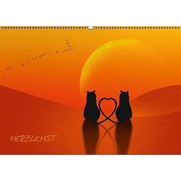 HERZLICHST (Wandkalender 2015 DIN A2 quer), MaBu