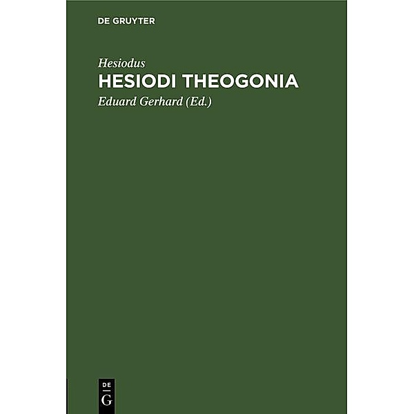 Hesiodi Theogonia, Hesiodus