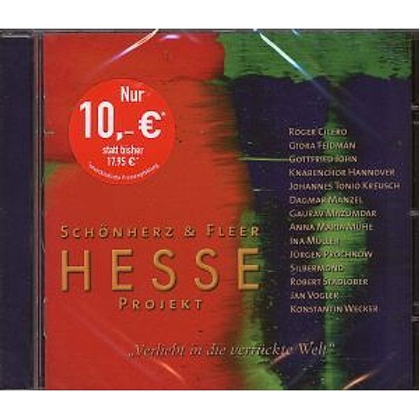 Hesse Projekt 2, Verliebt in die verrückte Welt, 1 Audio-CD (Sonderausgabe), Hermann Hesse