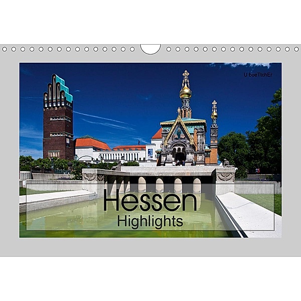 Hessen Highlights (Wandkalender 2020 DIN A4 quer), U. Boettcher