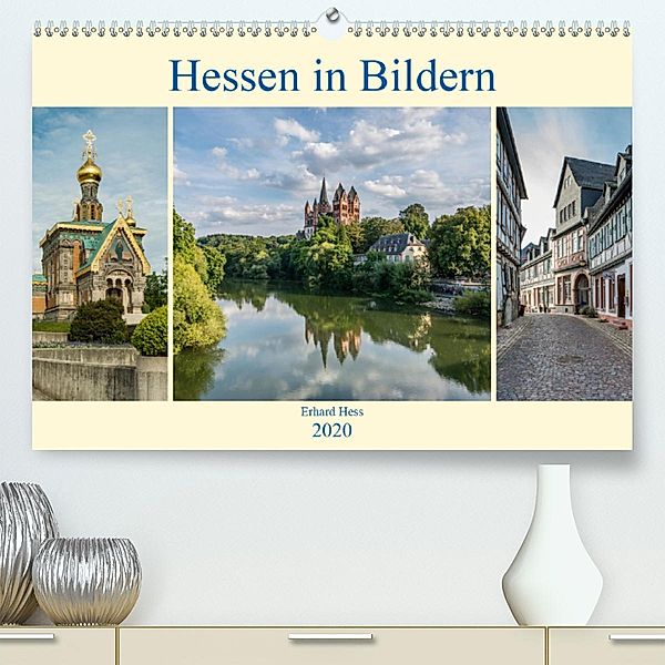 Hessen in Bildern (Premium-Kalender 2020 DIN A2 quer), Erhard Hess