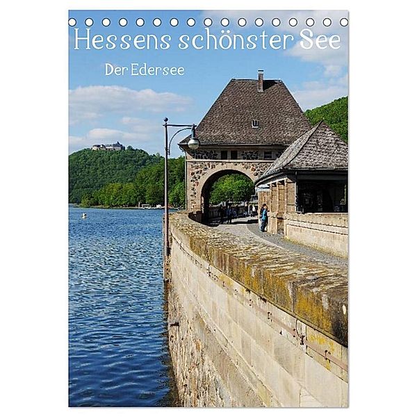 Hessens schönster See - Der Edersee (Tischkalender 2024 DIN A5 hoch), CALVENDO Monatskalender, Partum Ornamentum