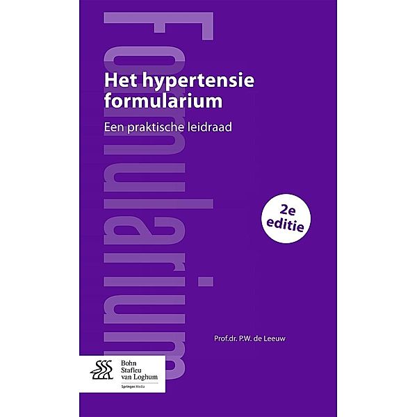 Het hypertensie Formularium, P. W. De Leeuw