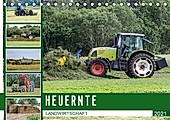 Heuernte (Tischkalender 2021 DIN A5 quer) Landwirtschaftliche Maschinen (Monatskalender, 14 Seiten )