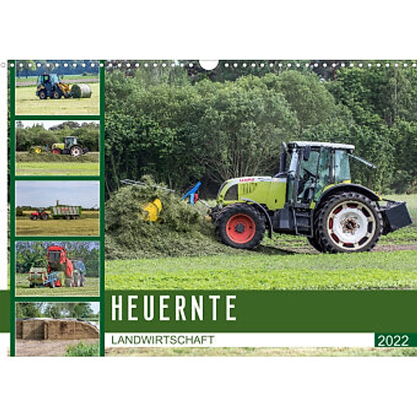 Heuernte (Wandkalender 2022 DIN A3 quer), SchnelleWelten