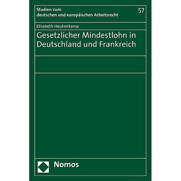 Heukenkamp, E: Gesetzlicher Mindestlohn in Deutschland, Elisabeth Heukenkamp