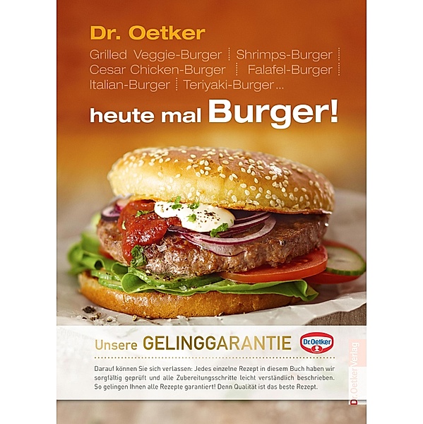 heute mal Burger! / heute mal Bd.6, Oetker