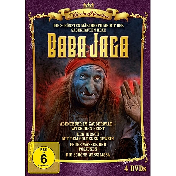 Hexe Baba Jaga Box, Märchen Klassiker