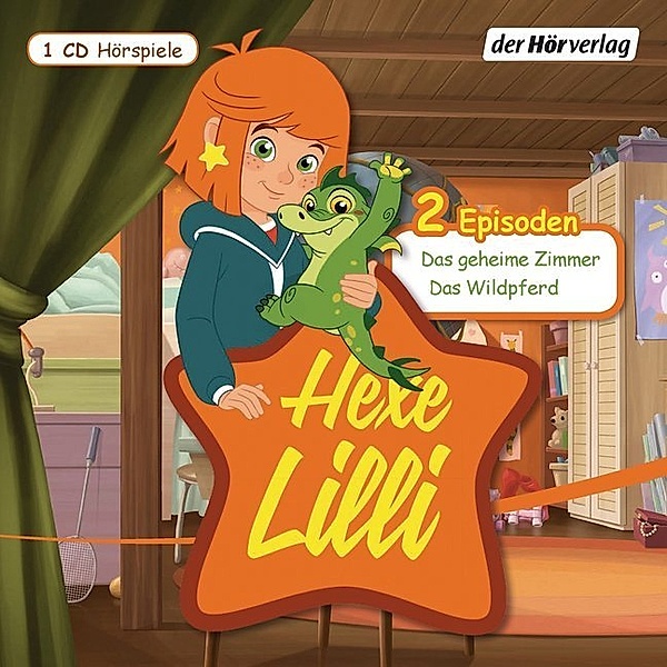 Hexe Lilli - 1+2 - Hexe Lilli - Das geheime Zimmer & Das Wildpferd,1 Audio-CD, Eva Wehrum, Hannes Wirlinger, Elisabeth Schmied