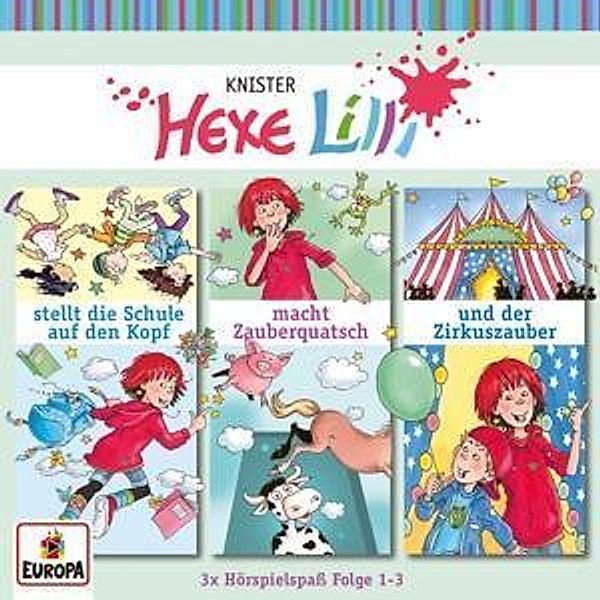 Hexe Lilli, 3er Box, 3 Audio-CDs, Knister