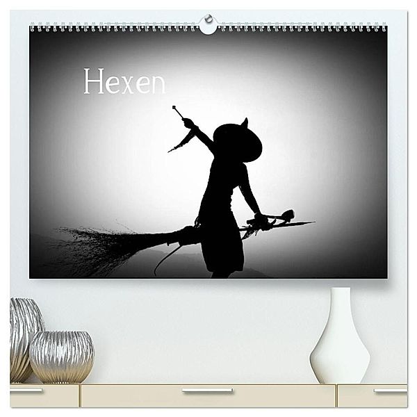 Hexen (hochwertiger Premium Wandkalender 2024 DIN A2 quer), Kunstdruck in Hochglanz, Michel Villard