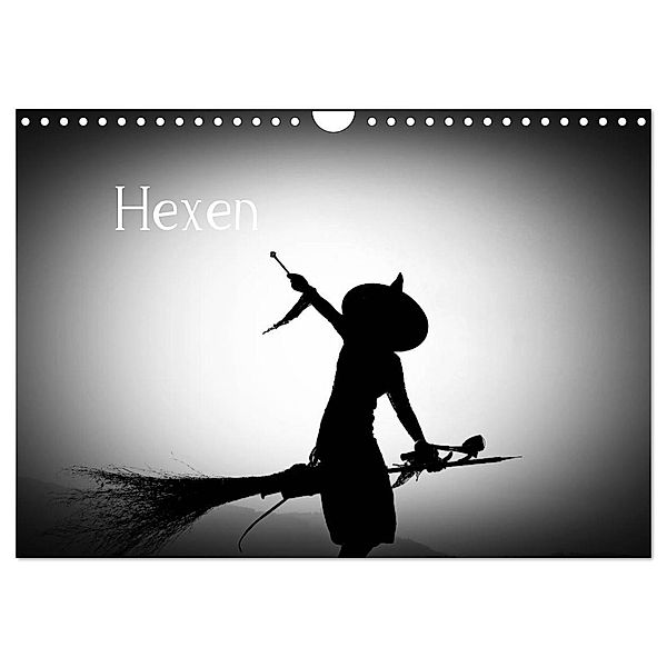 Hexen (Wandkalender 2024 DIN A4 quer), CALVENDO Monatskalender, Michel Villard