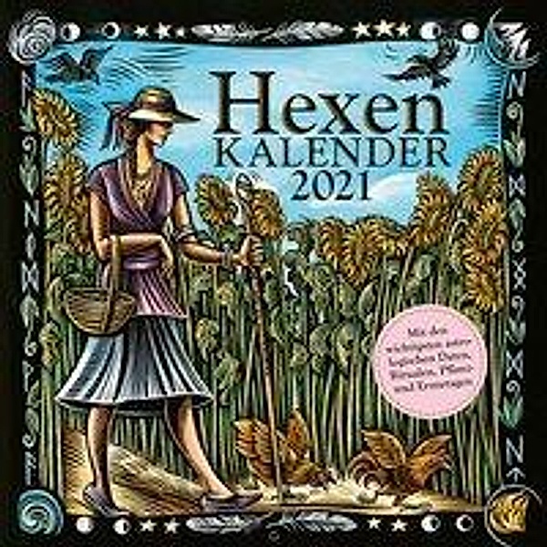 Hexenkalender 2021: Wandkalender, Jennifer Hewitson
