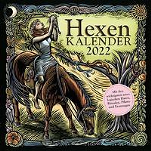 Hexenkalender 2022: Wandkalender/Broschürenkalender-30 x 30 cm, Jennifer Hewitson