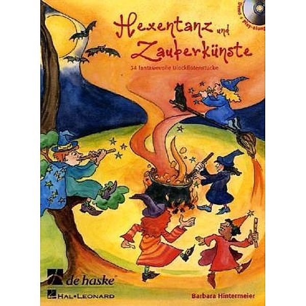 Hexentanz und Zauberkünste, für Blockflöte, m. Audio-CD, Barbara Hintermeier