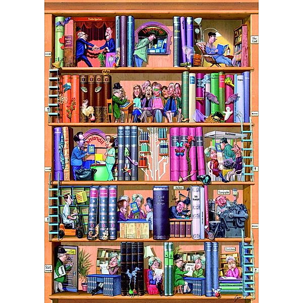 Heye Puzzle Heye Puzzle - Igor Kravarik Books, 1500 Teile