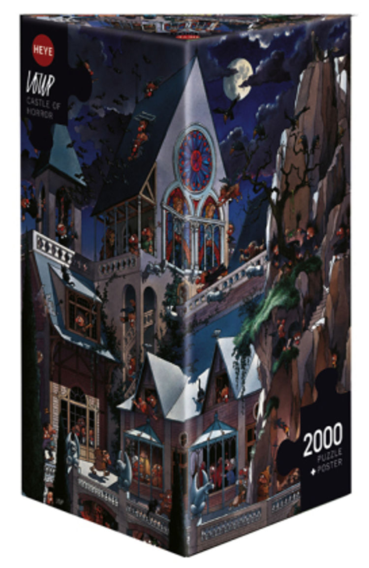 Heye Puzzle - Jean-Jacques Loup Castle of Horror, 2000 Teile | Weltbild.de