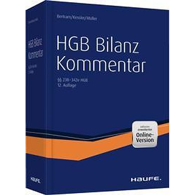 HGB Bilanz Kommentar 12. Auflage Buch jetzt online bei Weltbild.de bestellen