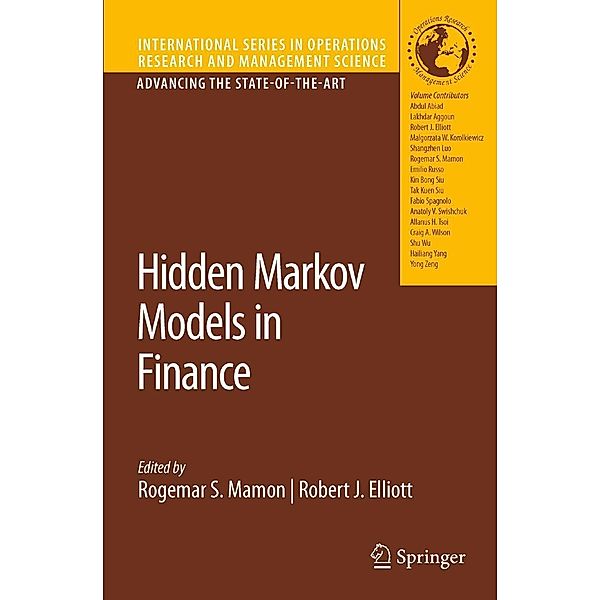 Hidden Markov Models in Finance / International Series in Operations Research & Management Science Bd.104