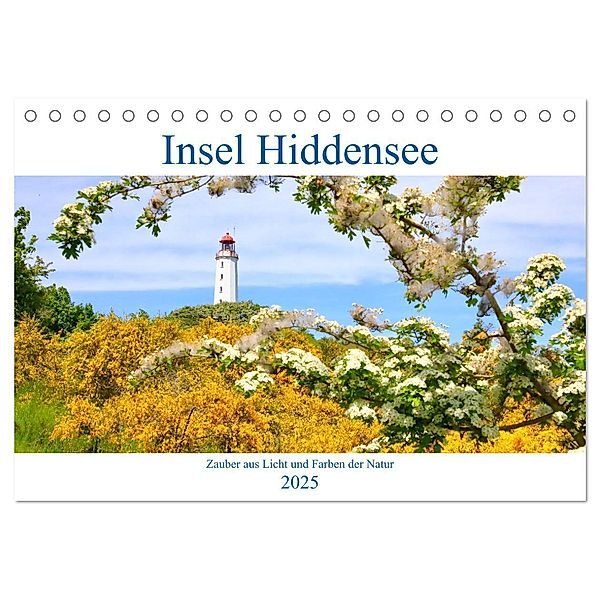 Hiddensee mon amour (Tischkalender 2025 DIN A5 quer), CALVENDO Monatskalender, Calvendo, Holm Anders