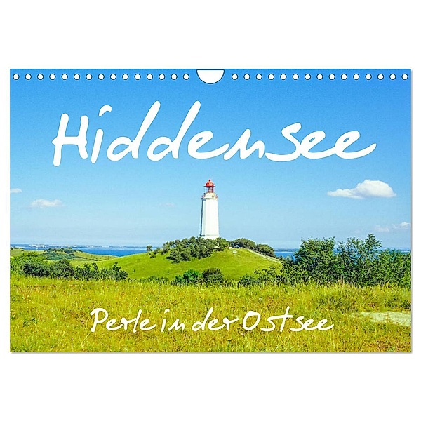 Hiddensee - Perle in der Ostsee (Wandkalender 2024 DIN A4 quer), CALVENDO Monatskalender, Carola Vahldiek