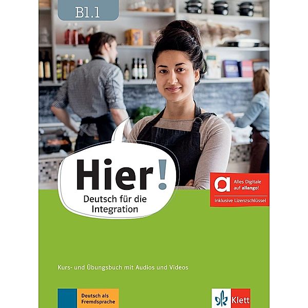 Hier! B1.1 - Hybride Ausgabe allango, m. 1 Beilage