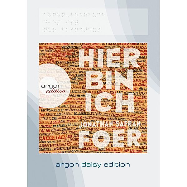 Hier bin ich (DAISY Edition) (DAISY-Format), 1 Audio-CD, 1 MP3, Jonathan Safran Foer