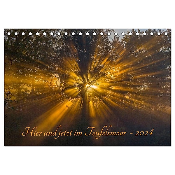 Hier und jetzt im Teufelsmoor - 2024 (Tischkalender 2024 DIN A5 quer), CALVENDO Monatskalender, Maren Arndt