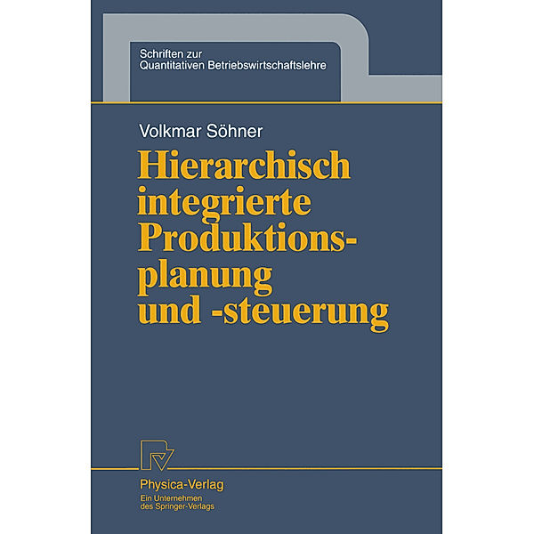 Hierarchisch integrierte Produktionsplanung und -steuerung, Volkmar Söhner