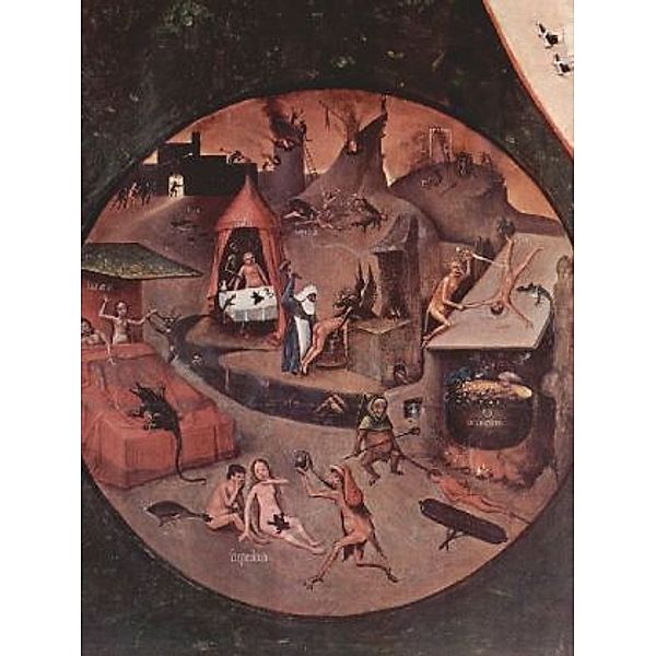 Hieronymus Bosch - Bestrafung der sieben Todsünden - 200 Teile (Puzzle)