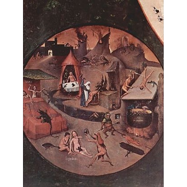 Hieronymus Bosch - Bestrafung der sieben Todsünden - 100 Teile (Puzzle)