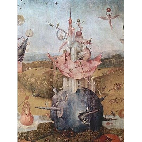 Hieronymus Bosch - Der Garten der Lüste, Mitteltafel: Der Garten der Lüste, Detail - 100 Teile (Puzzle)