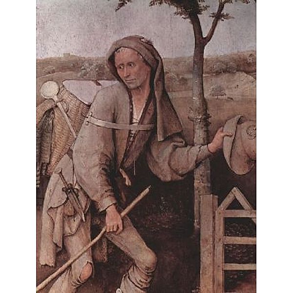 Hieronymus Bosch - Der Landstreicher (Der verlorene Sohn), Tondo, Detail - 200 Teile (Puzzle)