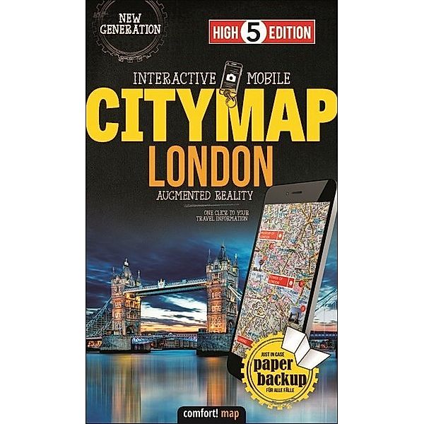 High 5 Edition Interactive Mobile Citymap London