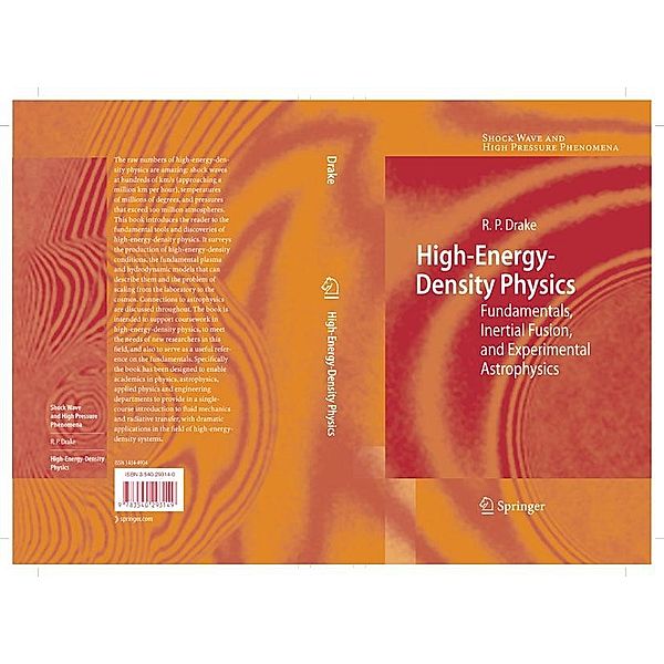 High-Energy-Density Physics / Shock Wave and High Pressure Phenomena, R. Paul Drake
