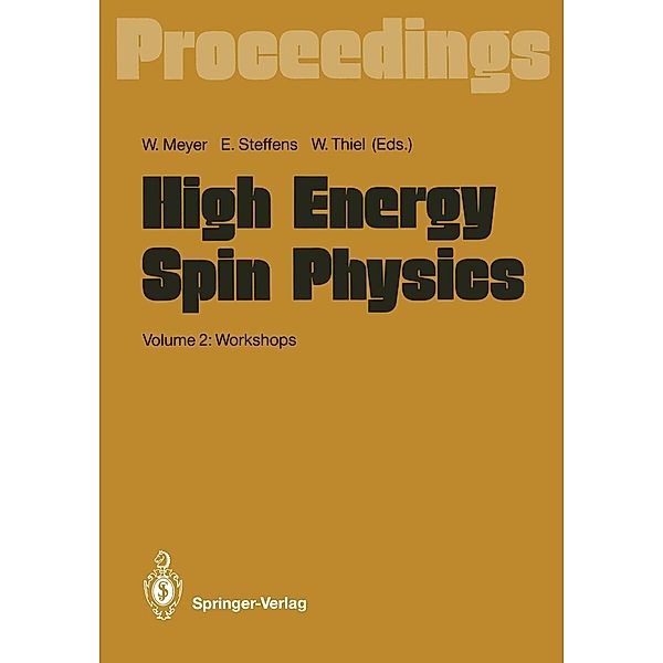 High Energy Spin Physics