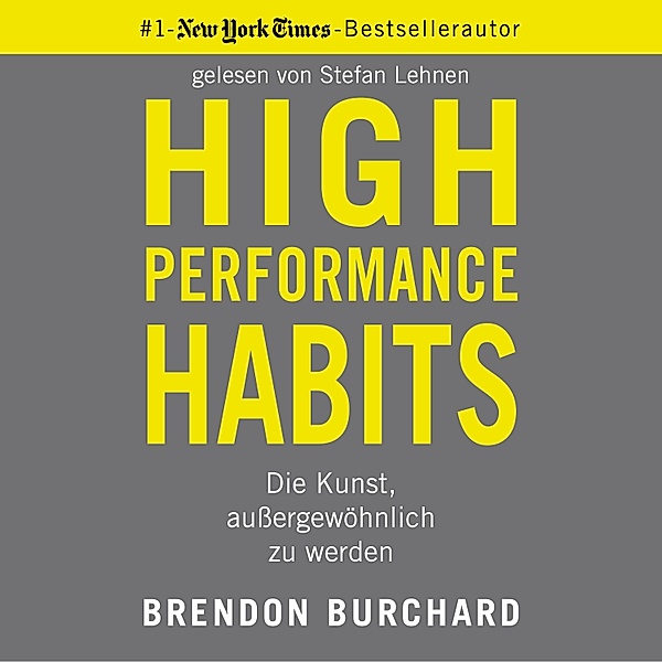 High Performance Habits, Burchard, Brendon Burchard