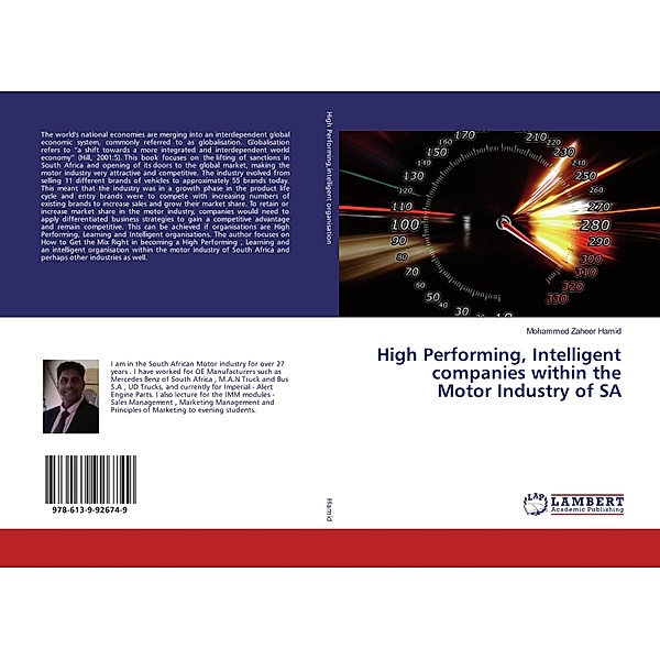 High Performing, Intelligent companies within the Motor Industry of SA, Mohammed Zaheer Hamid