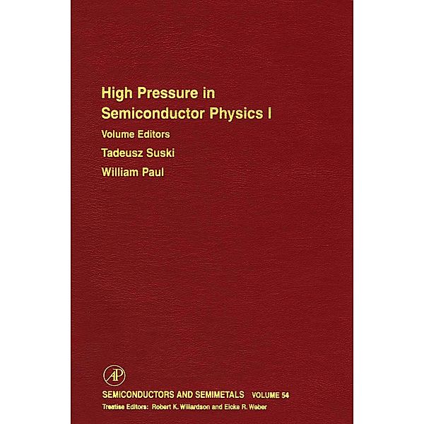 High Pressure Semiconductor Physics I