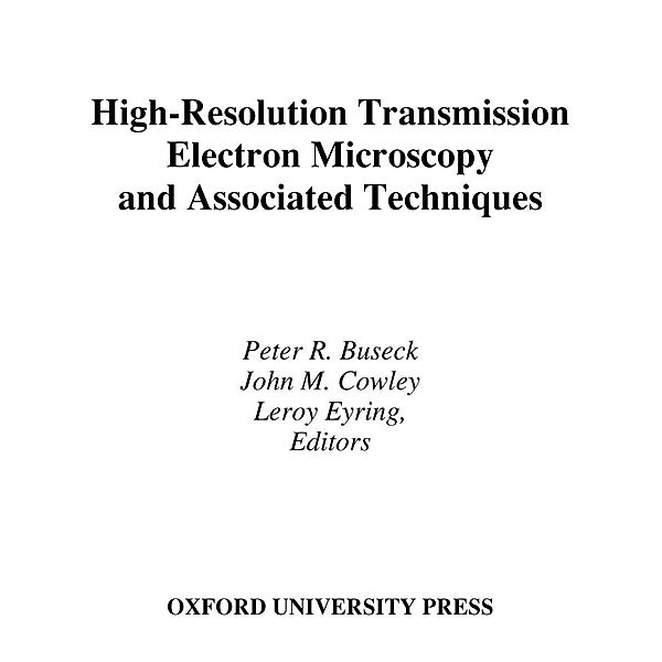 High-Resolution Transmission Electron Microscopy