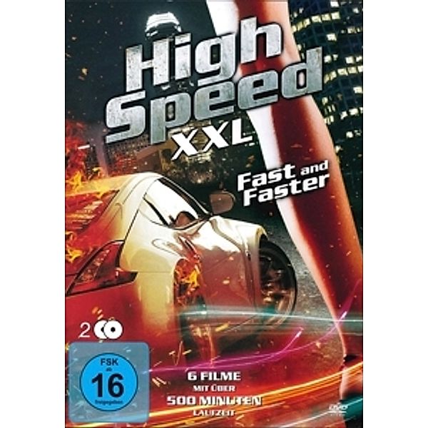 High Speed XXL Box: Street Racer, High Speed, The Fast and the Furious- Der rasende Teufel, Red Corvette, Velocity, Manhattan Chase, Diverse Interpreten