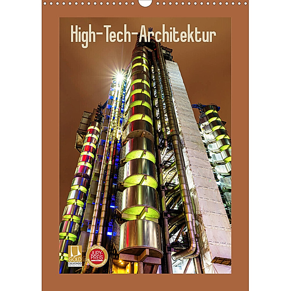 High-Tech-Architektur (Wandkalender 2023 DIN A3 hoch), Christian Müller