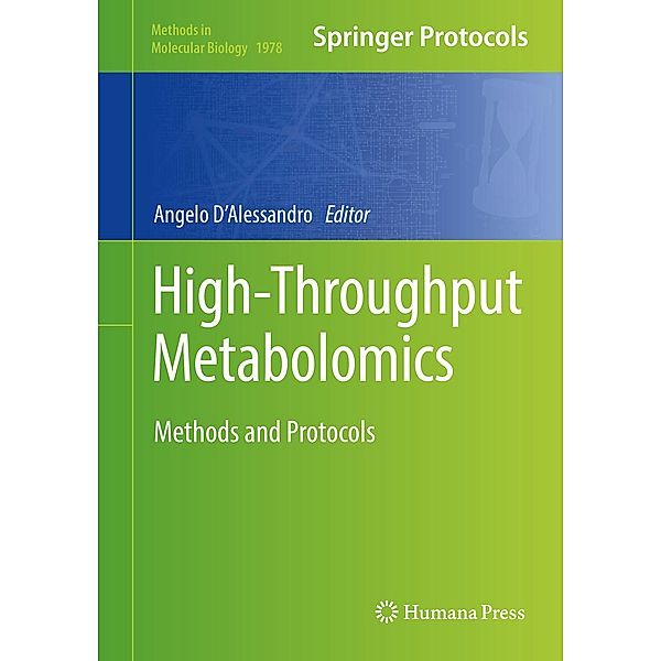 High-Throughput Metabolomics / Methods in Molecular Biology Bd.1978