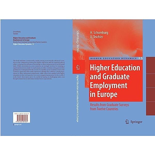 Higher Education and Graduate Employment in Europe / Higher Education Dynamics Bd.15, Harald Schomburg, Ulrich Teichler