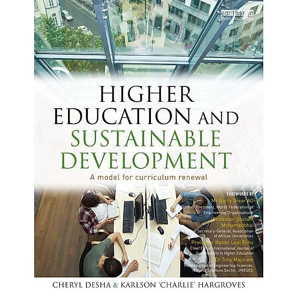 Higher Education and Sustainable Development, Cheryl Desha, Karlson 'Charlie' Hargroves