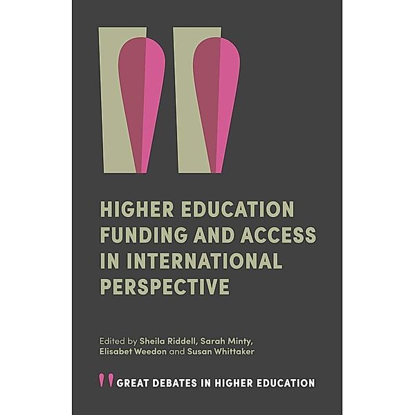 Higher Education Funding and Access in International Perspective