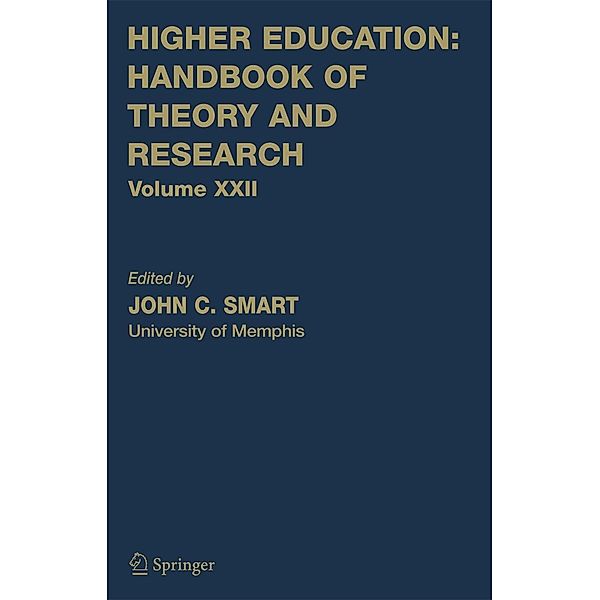 Higher Education: Handbook of Theory and Research: Volume 22