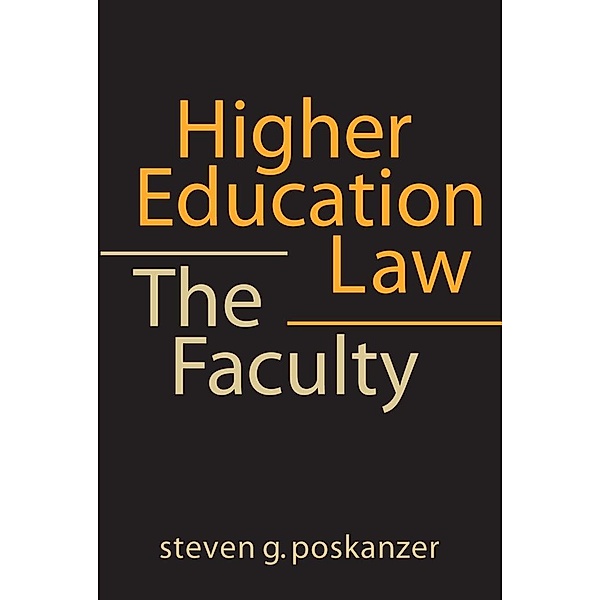 Higher Education Law, Steven G. Poskanzer